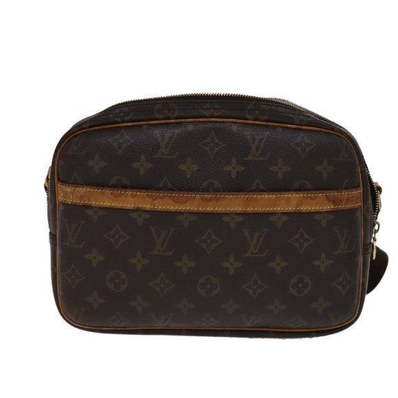 LOUIS VUITTON Monogram Reporter PM Shoulder Bag M45254 LV Auth 108637