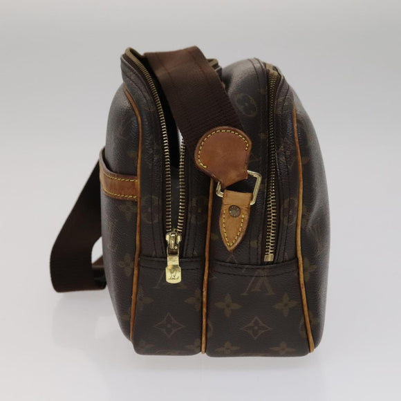 LOUIS VUITTON Monogram Reporter PM Shoulder Bag M45254 LV Auth 108637