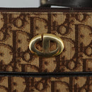 Christian Dior Trotter Canvas Shoulder Bag Brown Auth 108645V-18