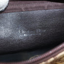 Christian Dior Trotter Canvas Shoulder Bag Brown Auth 108645V-11