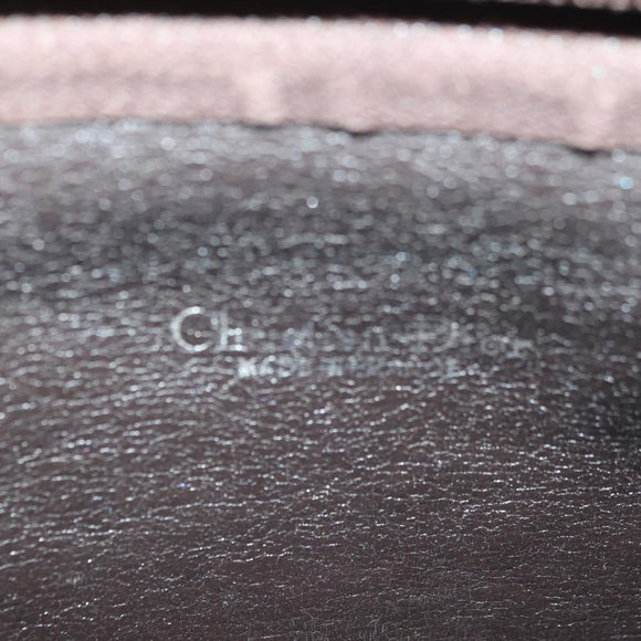 Christian Dior Trotter Canvas Shoulder Bag Brown Auth 108645