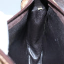 Christian Dior Trotter Canvas Shoulder Bag Brown Auth 108645V-20