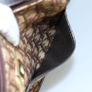 Christian Dior Trotter Canvas Shoulder Bag Brown Auth 108645V-21