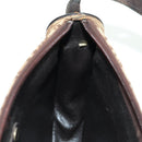 Christian Dior Trotter Canvas Shoulder Bag Brown Auth 108645-22