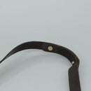 Christian Dior Trotter Canvas Shoulder Bag Brown Auth 108645V-8