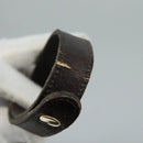 Christian Dior Trotter Canvas Shoulder Bag Brown Auth 108645V-9