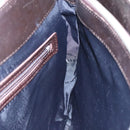 BURBERRY Nova Check Hand Bag Canvas Beige Auth 108646-18