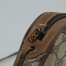 GUCCI GG Supreme Web Sherry Line Shoulder Bag PVC Beige 89 02 066 Auth 108686-19