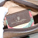 GUCCI GG Supreme Web Sherry Line Shoulder Bag PVC Beige 89 02 066 Auth 108686-9