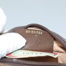 GUCCI GG Supreme Web Sherry Line Shoulder Bag PVC Beige 89 02 066 Auth 108686-12