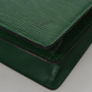 LOUIS VUITTON Epi Capuchin Shoulder Bag Green M52344 LV Auth 108692-15