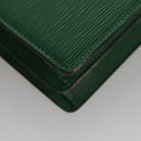 LOUIS VUITTON Epi Capuchin Shoulder Bag Green M52344 LV Auth 108692-16