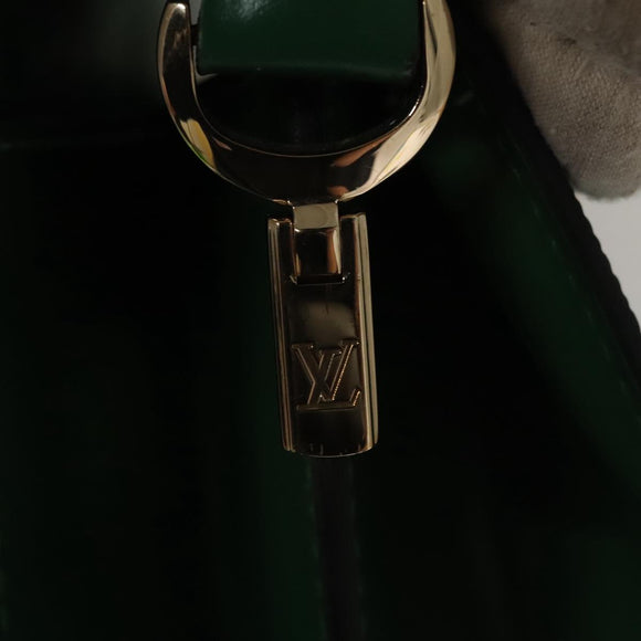LOUIS VUITTON Epi Capuchin Shoulder Bag Green M52344 LV Auth 108692