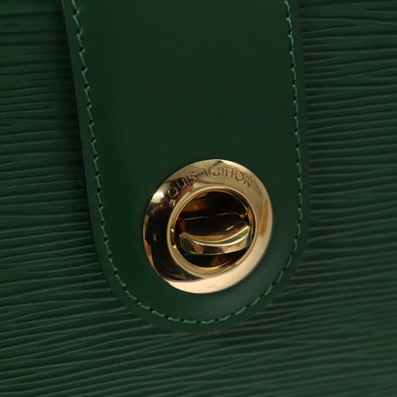 LOUIS VUITTON Epi Capuchin Shoulder Bag Green M52344 LV Auth 108692