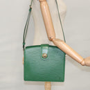 LOUIS VUITTON Epi Capuchin Shoulder Bag Green M52344 LV Auth 108692-28