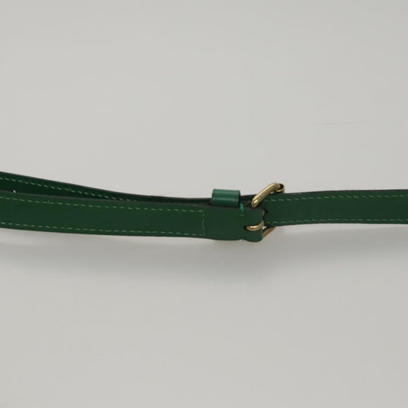 LOUIS VUITTON Epi Capuchin Shoulder Bag Green M52344 LV Auth 108692