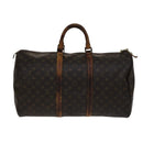 LOUIS VUITTON Monogram Keepall 50 Boston Bag M41426 LV Auth 108704-2