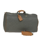 LOUIS VUITTON Titanium Keepall Bandouliere 50 Bag Silver M43886 LV Auth 108706SM-1