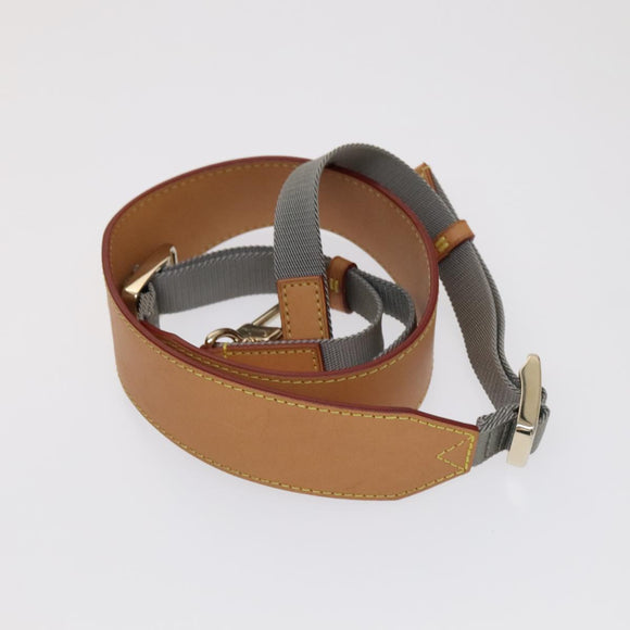 LOUIS VUITTON Titanium Keepall Bandouliere 50 Bag Silver M43886 LV Auth 108706A