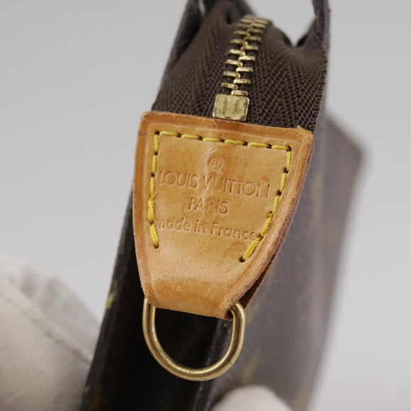 LOUIS VUITTON Monogram Bucket PM Accessory Pouch LV Auth 108707