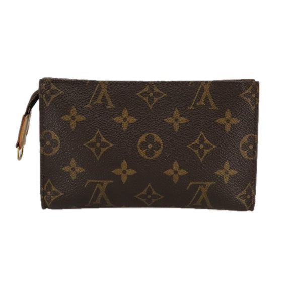 LOUIS VUITTON Monogram Bucket PM Accessory Pouch LV Auth 108707