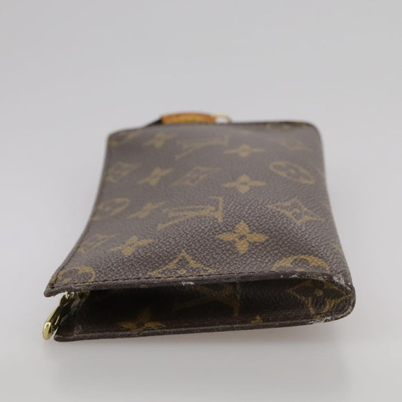 LOUIS VUITTON Monogram Bucket PM Accessory Pouch LV Auth 108707