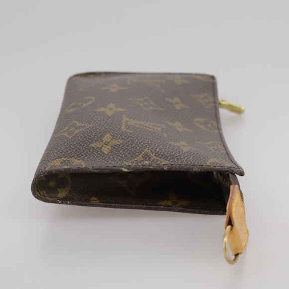 LOUIS VUITTON Monogram Bucket PM Accessory Pouch LV Auth 108707