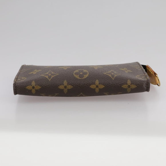 LOUIS VUITTON Monogram Bucket PM Accessory Pouch LV Auth 108707