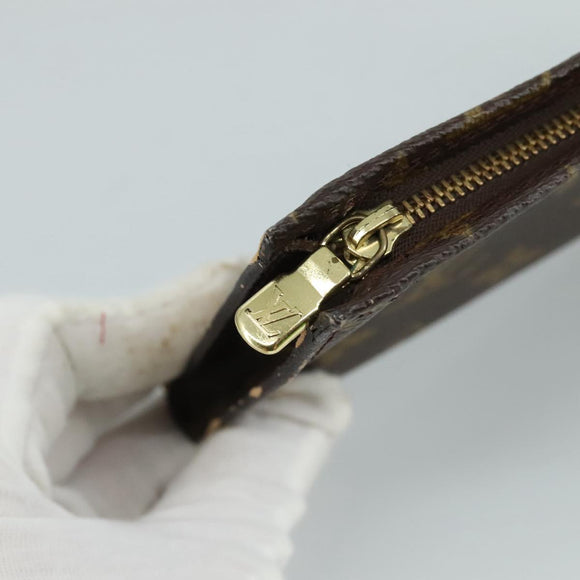 LOUIS VUITTON Monogram Bucket PM Accessory Pouch LV Auth 108712