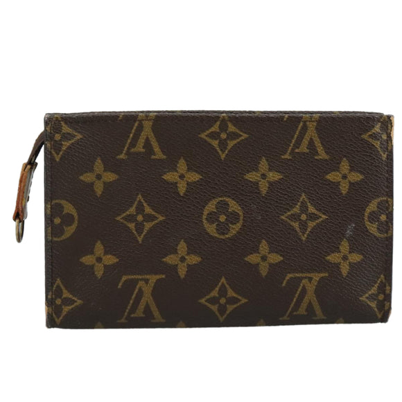 LOUIS VUITTON Monogram Bucket PM Accessory Pouch LV Auth 108712