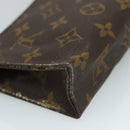 LOUIS VUITTON Monogram Poche Toilette 15 Pouch M47546 LV Auth 108714-16