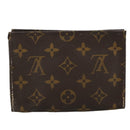 LOUIS VUITTON Monogram Poche Toilette 15 Pouch M47546 LV Auth 108714-2