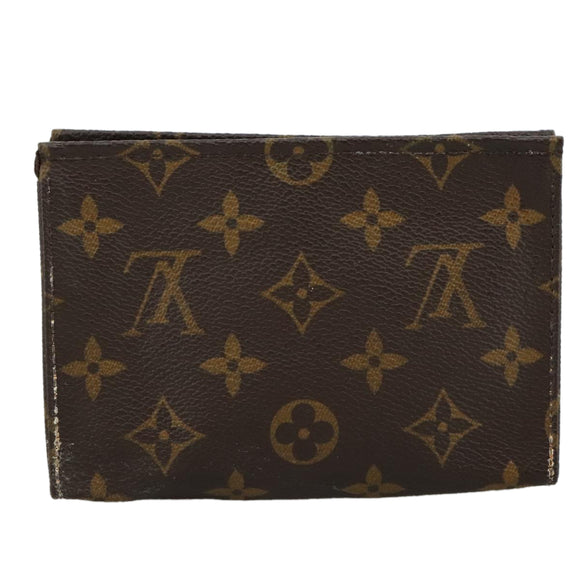 LOUIS VUITTON Monogram Poche Toilette 15 Pouch M47546 LV Auth 108714