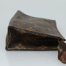 LOUIS VUITTON Monogram Poche Toilette 15 Pouch M47546 LV Auth 108714-3