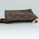 LOUIS VUITTON Monogram Poche Toilette 15 Pouch M47546 LV Auth 108714-5