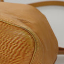 LOUIS VUITTON Epi Petit Noe Shoulder Bag Yellow M44109 LV Auth 108728-14
