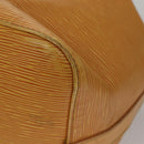 LOUIS VUITTON Epi Petit Noe Shoulder Bag Yellow M44109 LV Auth 108728-16