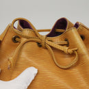 LOUIS VUITTON Epi Petit Noe Shoulder Bag Yellow M44109 LV Auth 108728-19