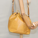 LOUIS VUITTON Epi Petit Noe Shoulder Bag Yellow M44109 LV Auth 108728-22