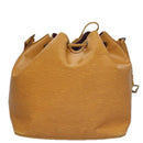 LOUIS VUITTON Epi Petit Noe Shoulder Bag Yellow M44109 LV Auth 108728-2