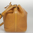 LOUIS VUITTON Epi Petit Noe Shoulder Bag Yellow M44109 LV Auth 108728-3