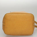 LOUIS VUITTON Epi Petit Noe Shoulder Bag Yellow M44109 LV Auth 108728-5