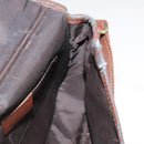 BURBERRY Nova Check Shoulder Bag Canvas Beige Auth 108751-23