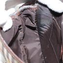 BURBERRY Nova Check Shoulder Bag Canvas Beige Auth 108751-24