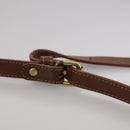 BURBERRY Nova Check Shoulder Bag Canvas Beige Auth 108751-14