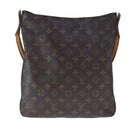 LOUIS VUITTON Monogram Looping GM Shoulder Bag M51145 LV Auth 108764-2