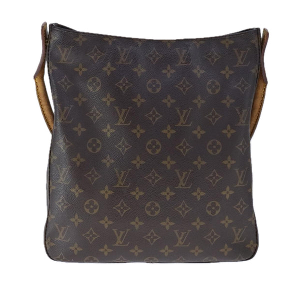 LOUIS VUITTON Monogram Looping GM Shoulder Bag M51145 LV Auth 108764