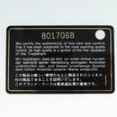 CHANEL Camelia Clutch Bag Lamb Skin Black Silver CC Auth 108816-12