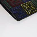 FENDI Zucca Canvas Smartphone holder Leather Multicolor 7AS120 Auth 108838V-14