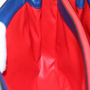 CELINE Hand Bag Leather 2way Blue Gold Auth 108868V-20